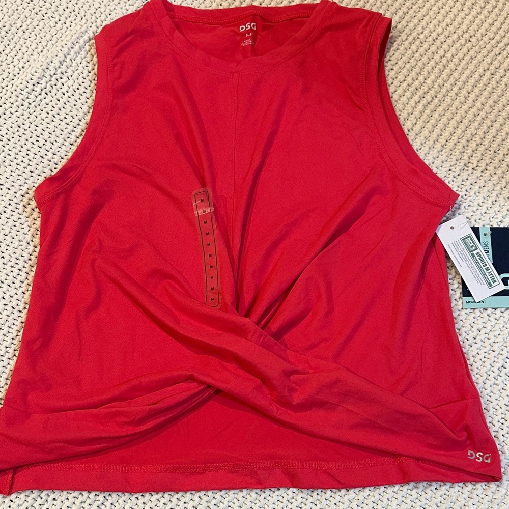 DSG Bright Pink Crossover Tank